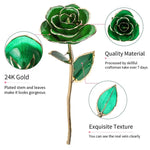 roses métal doré branches feuilles brillantes intérieur décoration saint valentin mariage