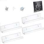 porte vinyles transparent moderne support mural pièces transparents