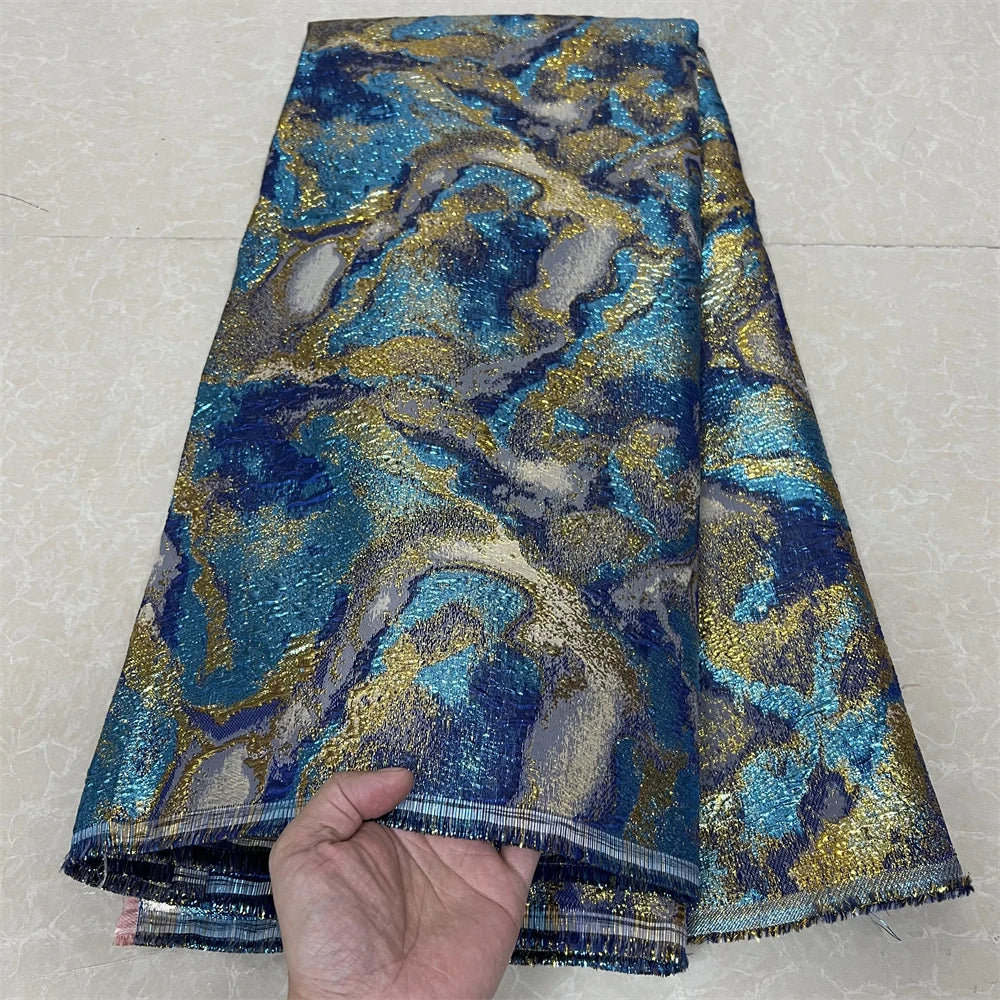 tissu tulle brodé moderne élégant résistant déchirure couleur bleu doré gris violet vert marron