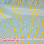 tissu imprimé imperméable motif points blancs coton bricolage couture décoration intérieur multi couleur