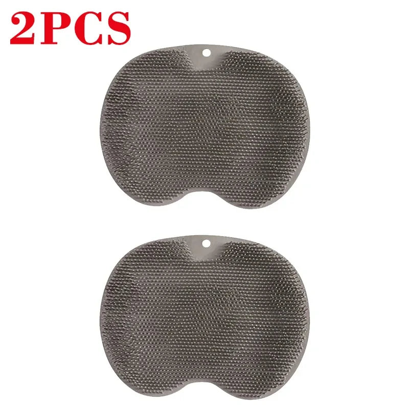 tapis douche massant antidérapant silicone rose points d'acupression non slip moderne