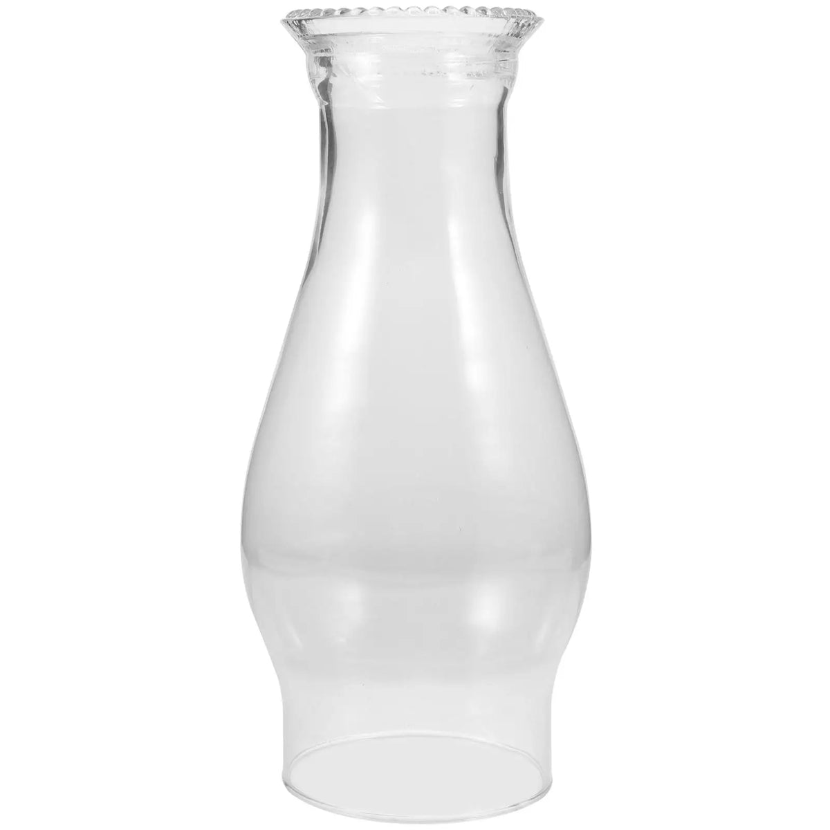 abat jour verre kérôsène lampe table couverture lanterne huile givrée classique transparent dentelé