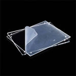 cadres photo transparents modernes minimalistes 100x150mm acrylique fixations métalliques pièces