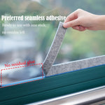 sticker absorbant eau fenêtre gris simple adhésif plomberie bricolage facile 4m longueur rouleau