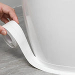 ruban adhésif étanche blanc opaque plomberie salle bains douche évier bain imperméable autocollant