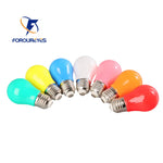 Ampoule LED E27 85mm 15000h bleue jaune verte blanche rose rouge moderne