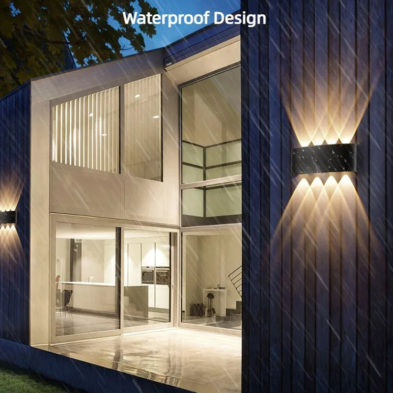 Applique murale LED étanche aluminium