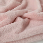 tissu fourrure douce peluche classique 50x50cm bleu marron gris beige rose vert blanc
