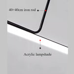 luminaire suspension moderne minimaliste rouge noir blanc articulation chambre salon
