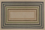 tapis d'entrée moderne rayures horizontales antidérapant résistant décoloration polyester bébés
