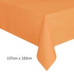 serviette table jetable rectangulaire unie mariage anniversaire fête décoration table plastique moderne
