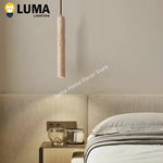suspension lumineuse moderne minerve clair pierre texture naturelle 6000k 4000k 3000k