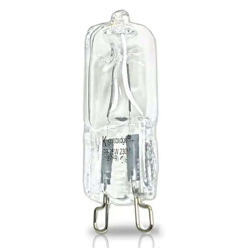 ampoule halogène g9 transparente clips métalliques flux lumineux 350lm durable haute température 110v 220v