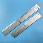 barre led lumineuse ampoules led blanc moderne connecteurs fixations aluminium