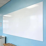 tableau blanc autocollant mural blanc lisse moderne écriture silencieuse maison amovible