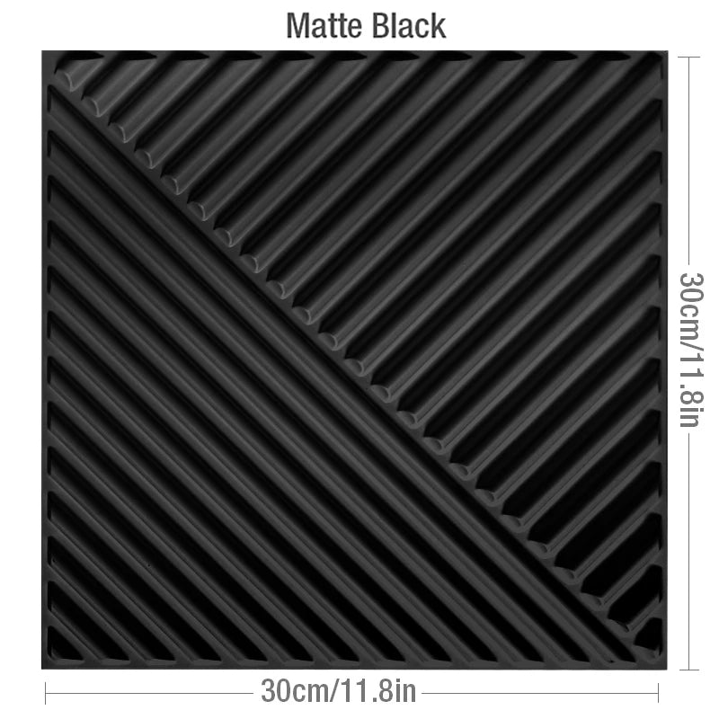 panneaux decoratifs modernes 3d or geometriques 9mm brillants stickers murailles chambre mariage