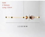 suspension lumineuse moderne élégante blanc doré marron clair translucide