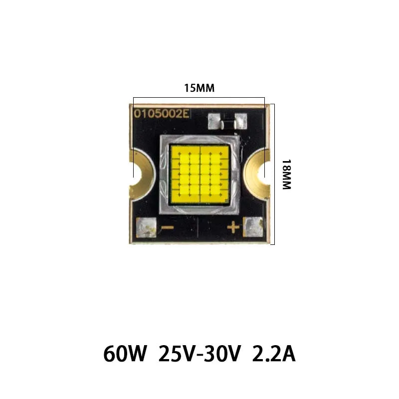 source lumineuse led 30w 60w noir jaune carré moderne points connecteurs électriques