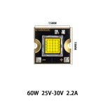 source lumineuse led 30w 60w noir jaune carré moderne points connecteurs électriques
