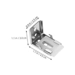 clips store enroulement argenté moderne rideaux verticaux stores romains fixations plaques fixation