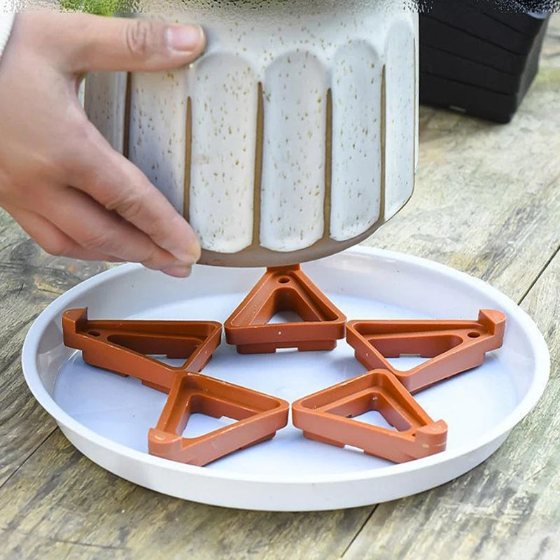 clips pot orange modernes rehaussants respirants plantes pot outil jardinage pièces jardin