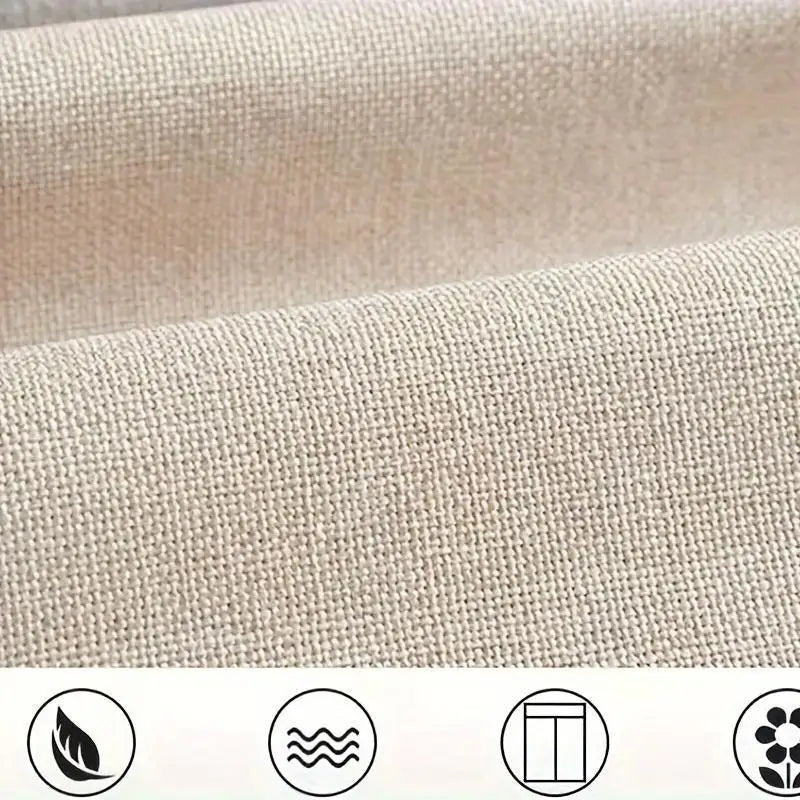 rideau imprimé floral classique beige clair opacité maison 85x150cm