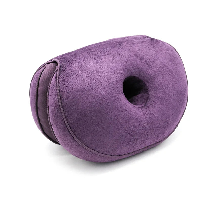 coussin donut mousse mémoire forme coussin siège dossier rose doux moderne