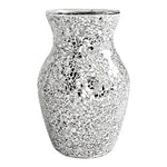 vase décoration intérieure moderne mosaïque multicolore doré argenté table chambre entree