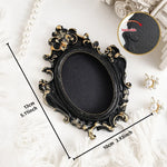 cadres photo noir doré ornements baroques clips magnétiques adhésif classique baroque suspension mur photos