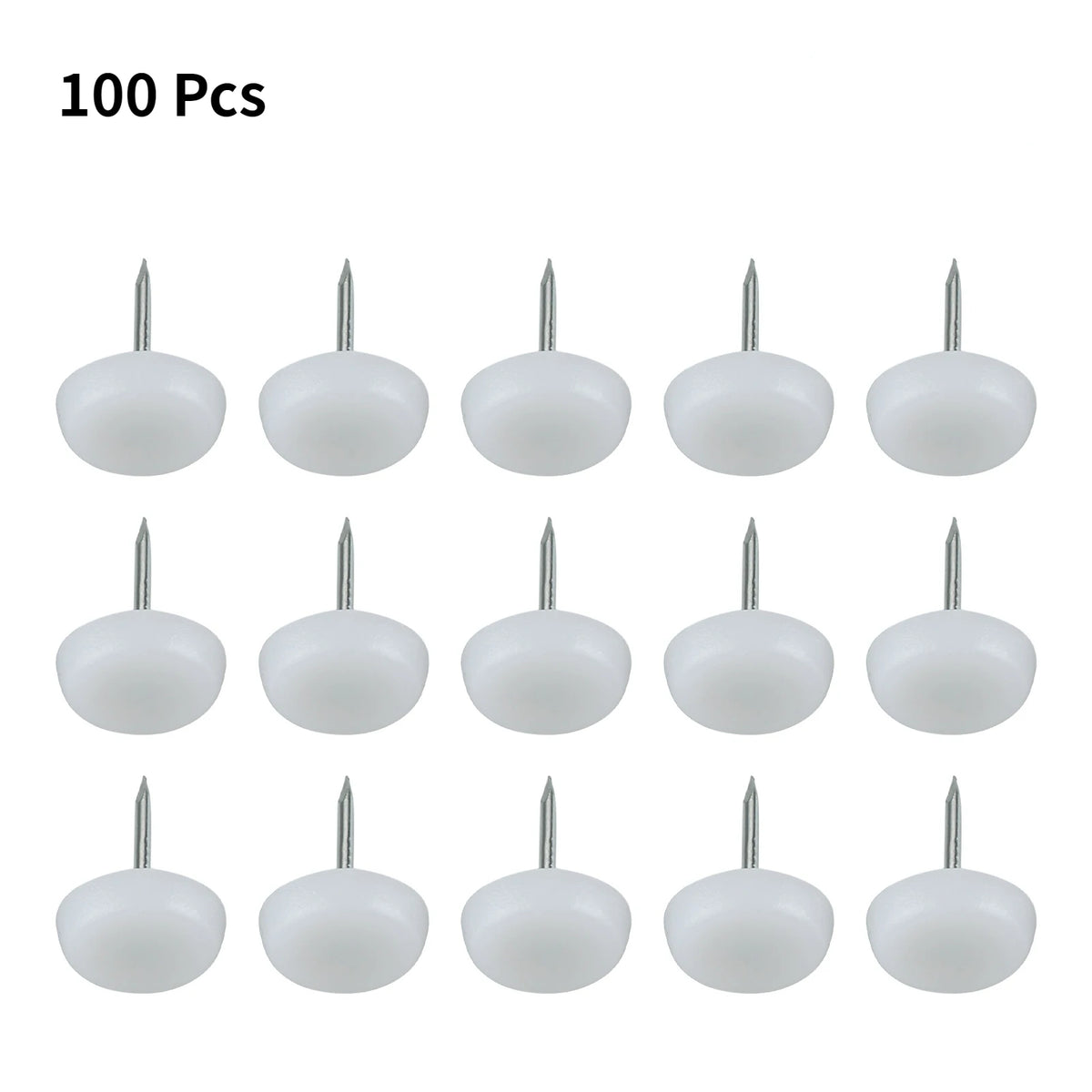 clous tapisser blancs classiques protection meubles 14mm diamètre set outils decoration