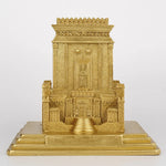 statue résine temple or saint jérusalem décoration religieuse architecture ancienne noël anniversaire ornement synagogue