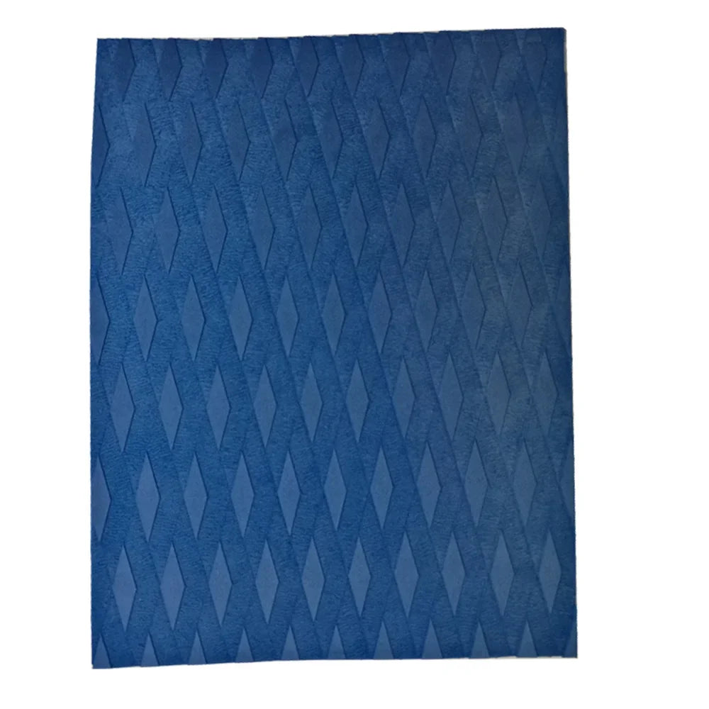 planche surf kitesurf shortboard eva antidérapante tapis traction diamant noir bleu texturé adhésif