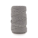 fil macramé coton texturé blanc noir gris bleu rose rouge vert jaune violet artisanal