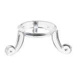 support transparent acrylique boule verre clip base décoration maison vintage ornemental