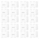 accessoire rideau transparent moderne clips support store enrouleur cordon aveugle taquet fixation