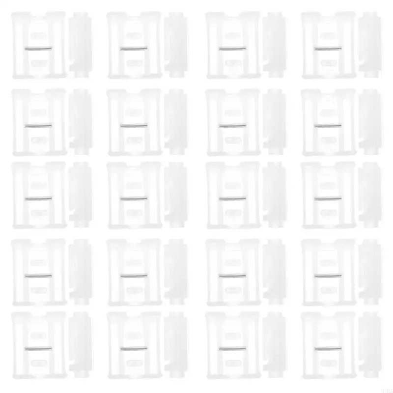 accessoire rideau transparent moderne clips support store enrouleur cordon aveugle taquet fixation