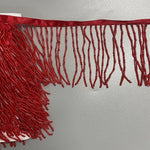 franges décoratives or noir rouge filigranes classique mariage décoration textile opaques