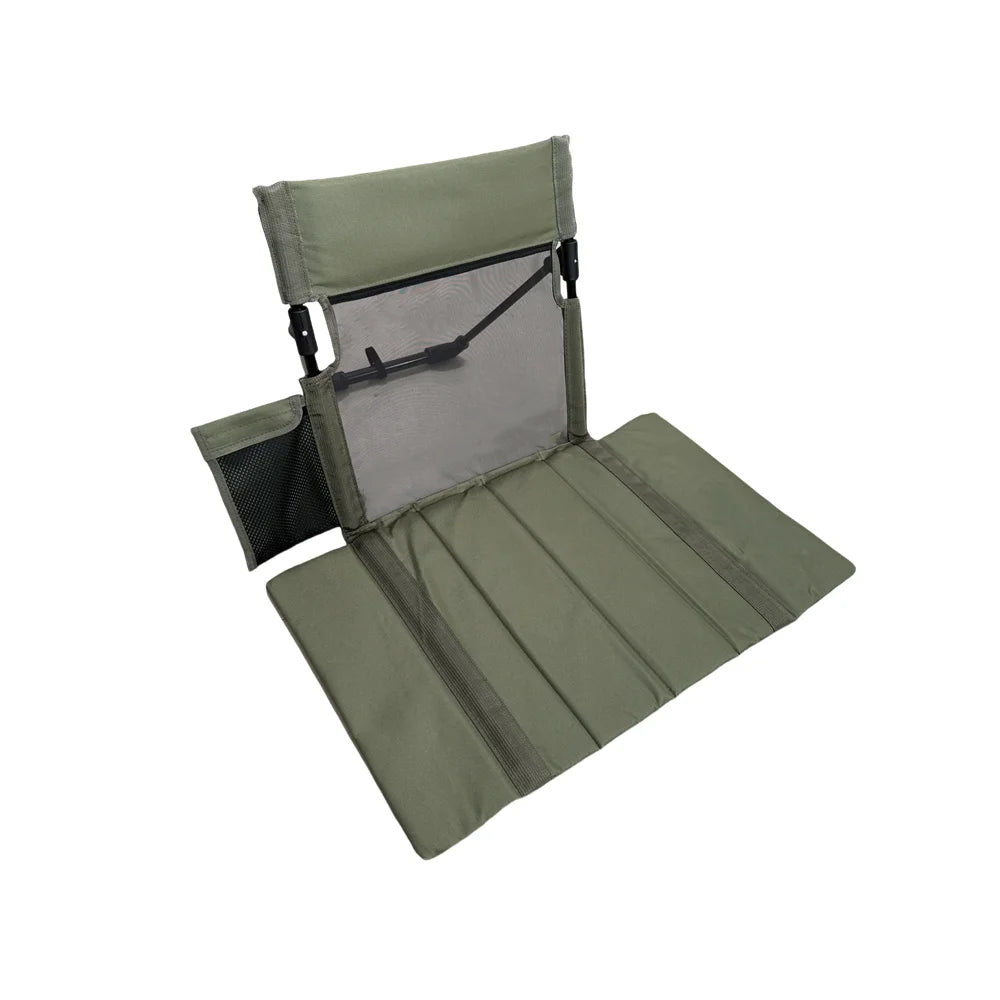 chaise pliable moderne portable clips sac rangement beige noir extérieur camping plage