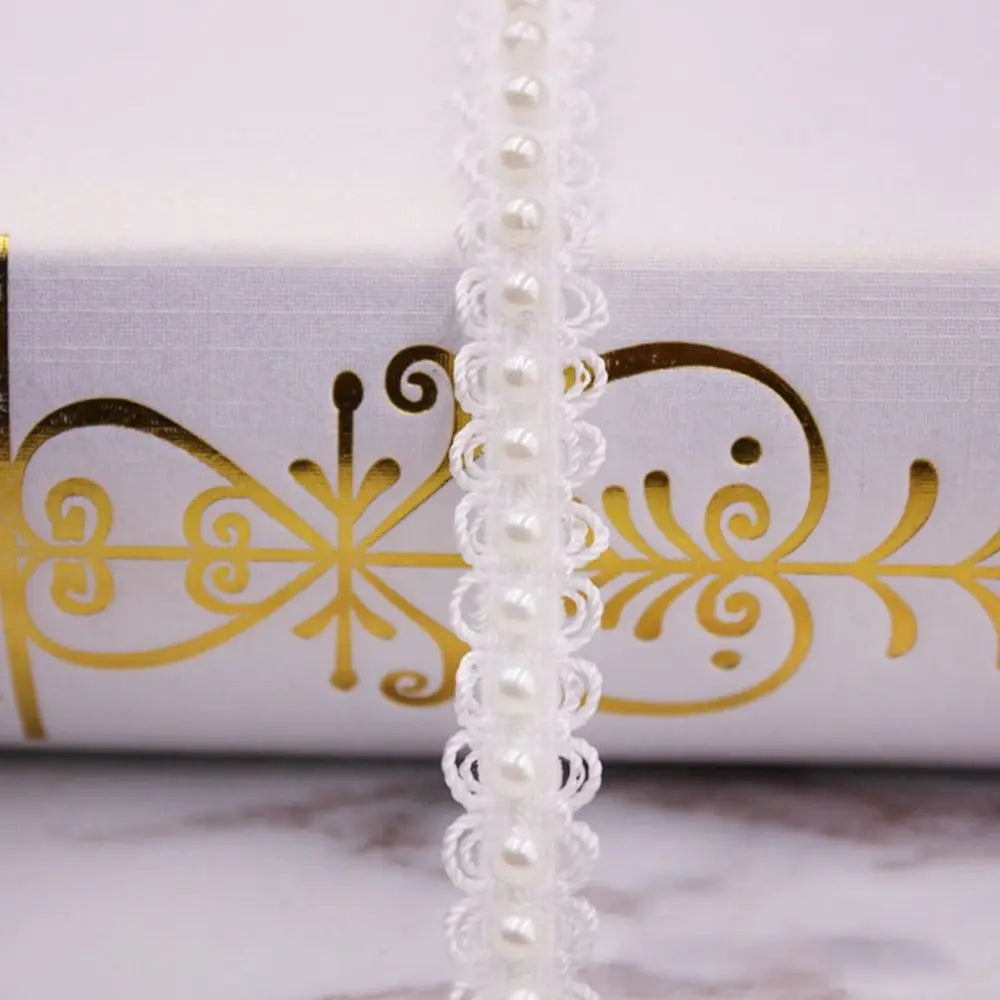 rubans dentelle coton blanc doré noir élégants couture décoration vêtements trims appliqués