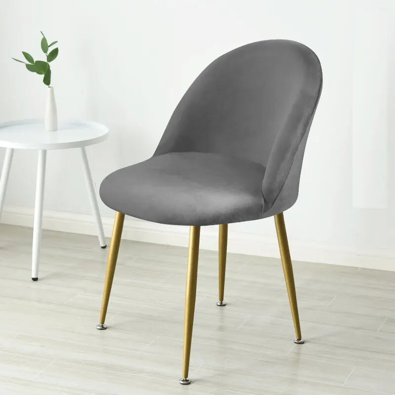 chaise moderne velours rose pâle vert foncé beige gris bleu turquoise pieds dorés assise