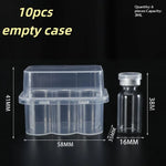 boîtes rangement transparentes modernes tubes flacons réfrigérateur pratique 3ml compartiments organizer.storage invisible