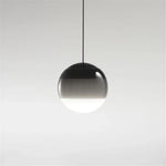 suspension lumineuse moderne vert orange bleu gradient coloré câble suspendu 15cm 20cm