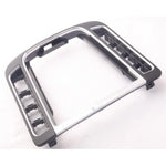 pièce auto console centrale cadre levier vitesse noir gris argent chromé moderne