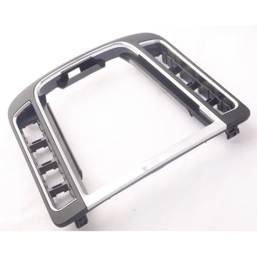 pièce auto console centrale cadre levier vitesse noir gris argent chromé moderne
