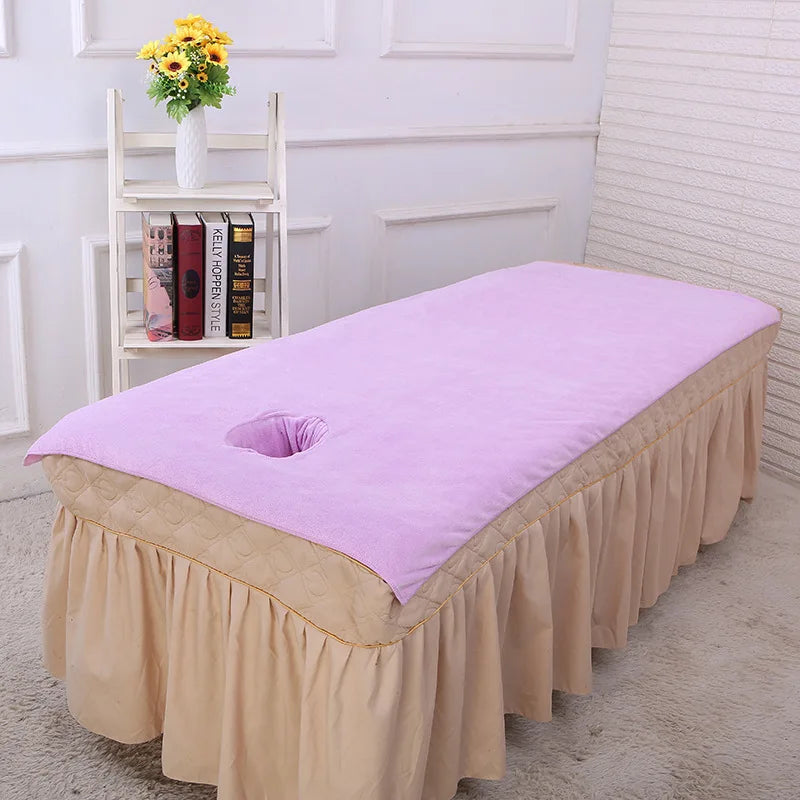 coussin massage rectangulaire microfibre motif quadrillé confortable spa bien être