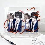 cadre photo transparent moderne clips accessoire photocard cd postales