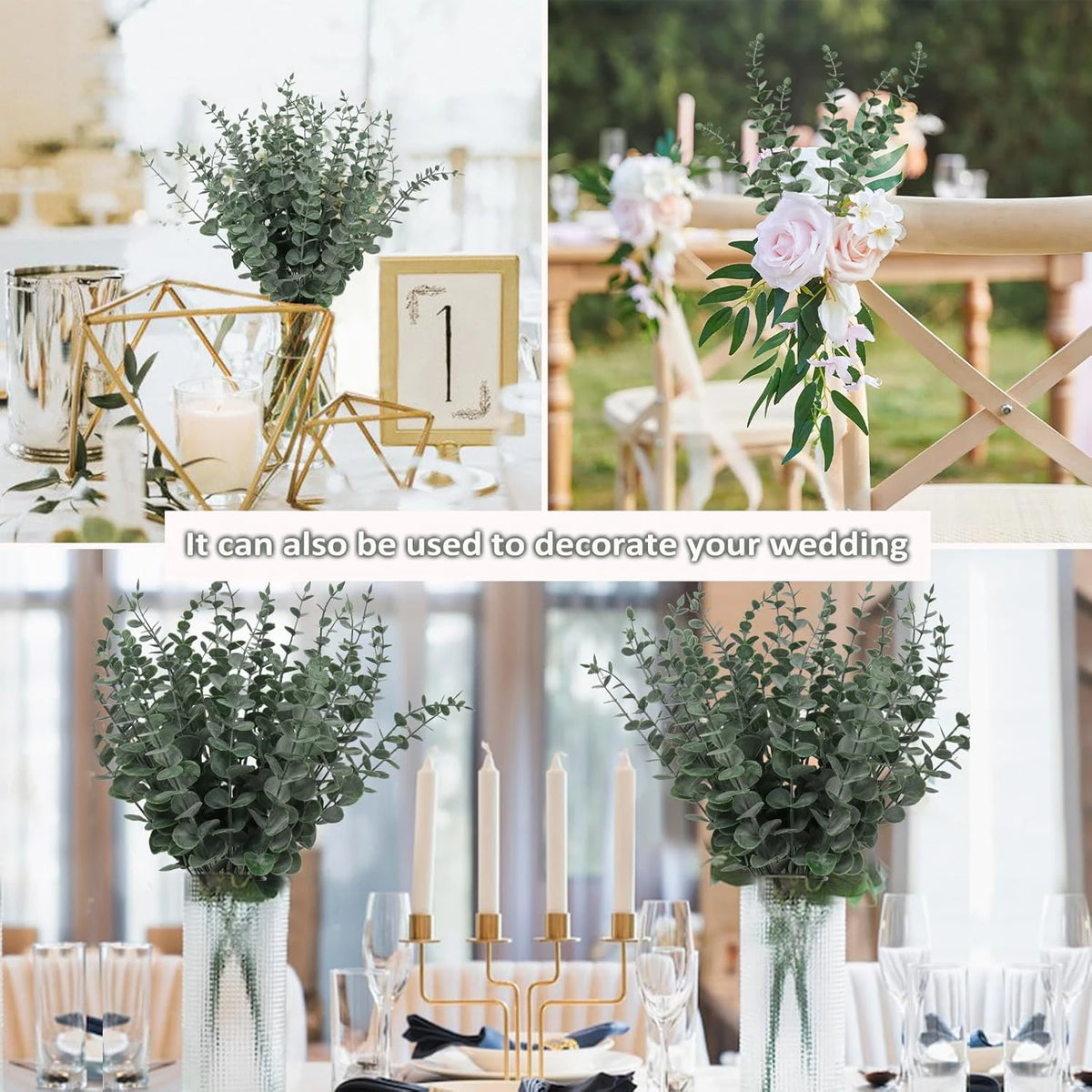 vase blanc moderne fleurs artificielles feuilles vertes décoration table intérieure