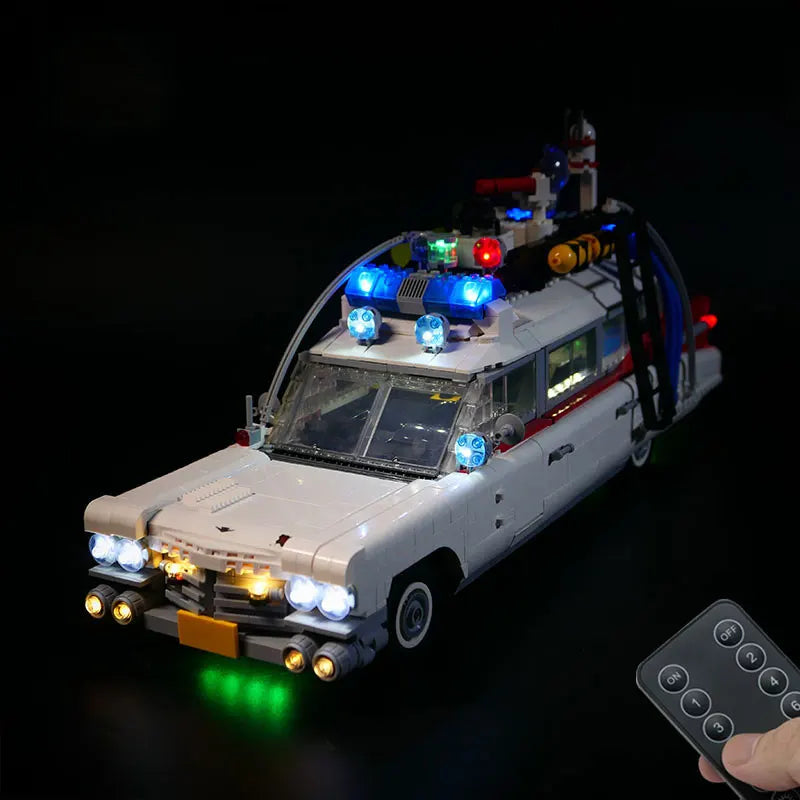 lampe poche led voiture lego blanc rouge bleu vert détails métalliques kit câble usb