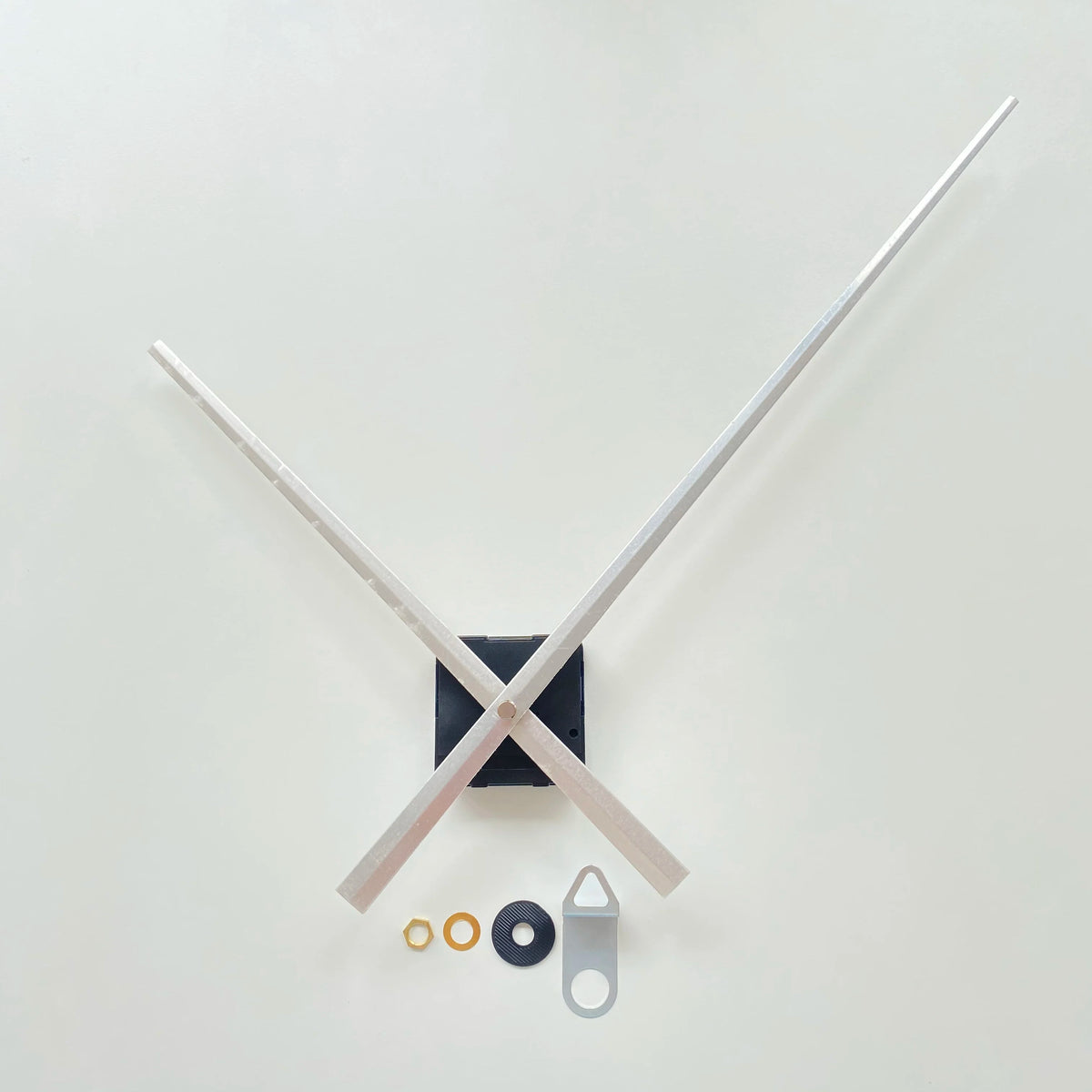 horloge murale quartz aiguille noire moderne fixations grandes aiguilles horlogerie diy remplacement quartz