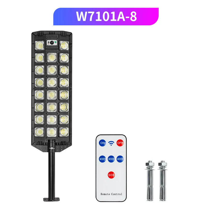 lampe solaire led moderne noire ip66 recharge solaire télécommandeextérieur pi